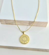 Load image into Gallery viewer, Zodiac Medallian Necklace
