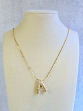 Load image into Gallery viewer, Pavé Initial Necklace
