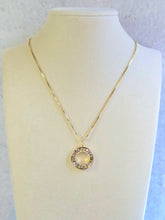 Load image into Gallery viewer, Roman Numeral Clock Necklace
